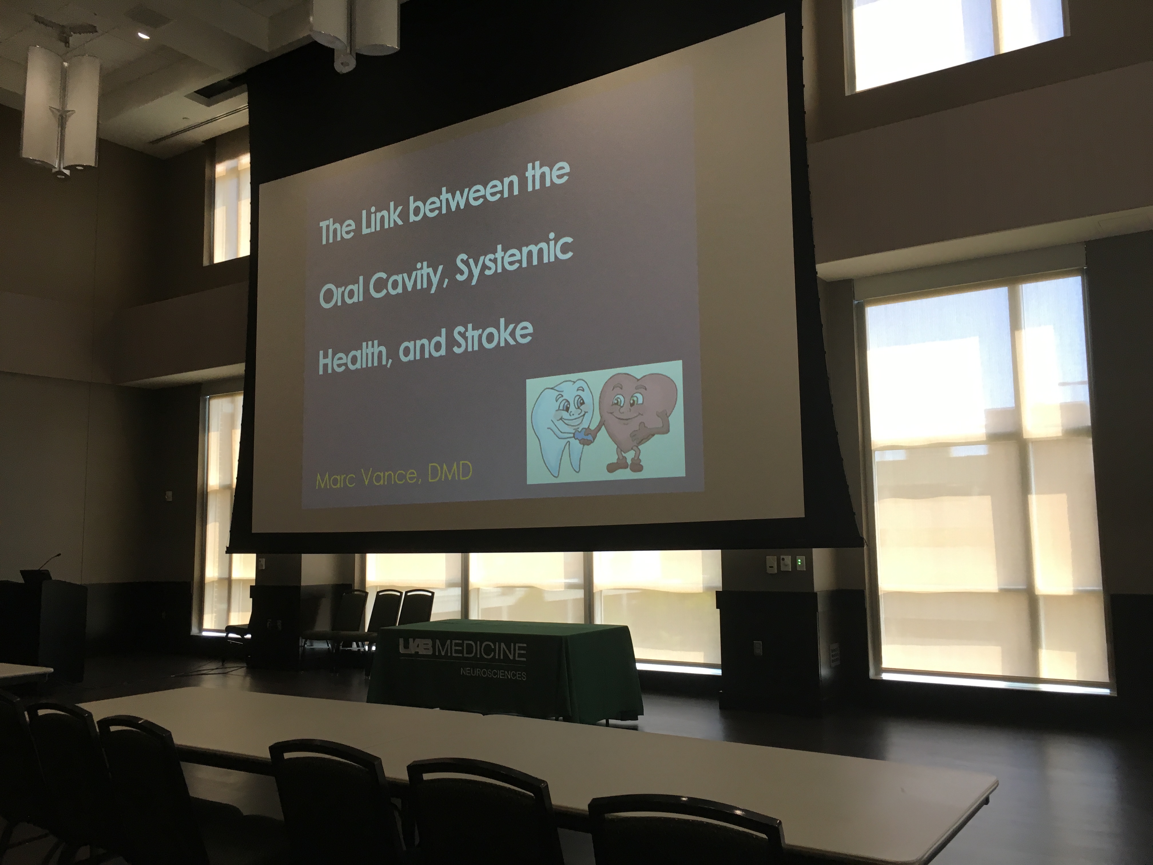 I was fortunate enough to present to nurses, pharmacists, and physicians on the topic of oral-systemic health.