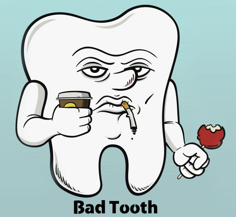 Bad tooth needing removal graphic